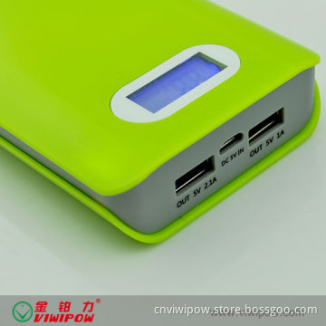 High Capacity LCD Power Indication Mobile Power Bank (VIP-P16)
